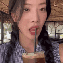Drinking Eating GIF - Drinking Eating Loona GIFs