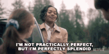 Im Not Practically Perfect But Im Perfectly Splendid Rebecca Jessel GIF - Im Not Practically Perfect But Im Perfectly Splendid Rebecca Jessel The Haunting Of Bly Manor GIFs