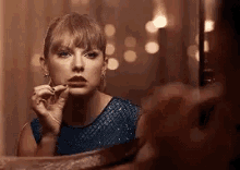 Taylor Swift Pull GIF - Taylor Swift Pull Lips GIFs