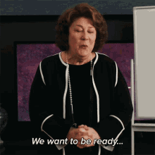 We Want To Be Ready To Impeach President Trump Ruth Eastman GIF - We Want To Be Ready To Impeach President Trump Ruth Eastman The Good Fight GIFs