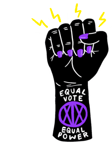 Vote 19protest Sticker - Vote 19protest Equal Power Stickers