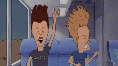 Butthead Rock GIF - Butthead Rock Beavis - Discover & Share GIFs