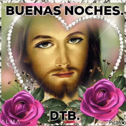 Buenas Noches Jesus GIF - Buenas Noches Jesus Roses - Discover & Share GIFs