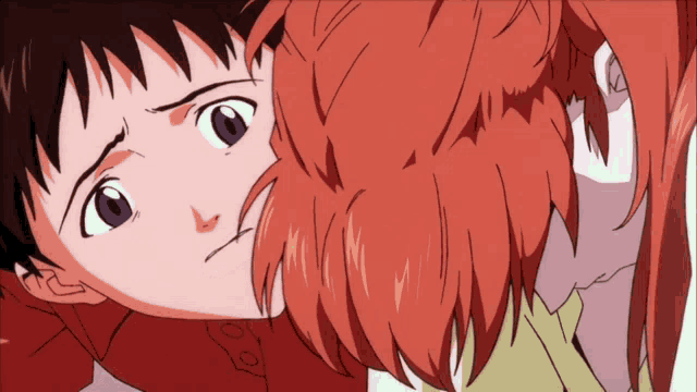 Anime. Evangelion. Shinji Ikari. Eva 01.