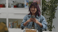 Laughing Michelle Hsieh GIF - Laughing Michelle Hsieh Wong Fu Productions GIFs