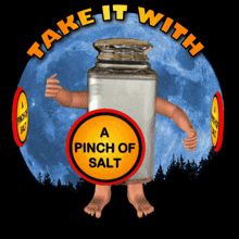 Take It With A Pinch Of Salt GIF - Take It With A Pinch Of Salt With A Grain Of Salt GIFs