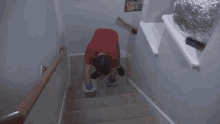 Climbing Stares Cement GIF - Climbing Stares Cement Crawling GIFs