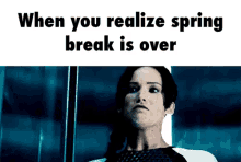 Almost Over GIF - Almost Over Spring Break Upset GIFs
