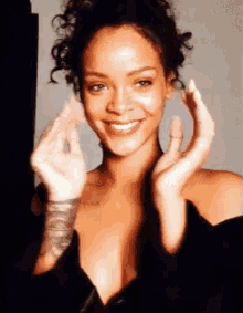 Rihanna Bts GIF - Rihanna Bts Skin GIFs