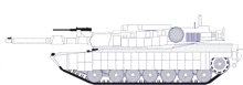 a black and white drawing of a tank with the word army on the side