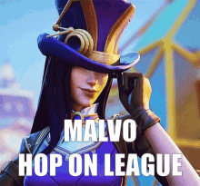 Malvo Hop On League GIF - Malvo Hop On League League Of Legends GIFs