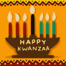Seven Candles Happy Holidays GIF - Seven Candles Happy Holidays Holidays GIFs
