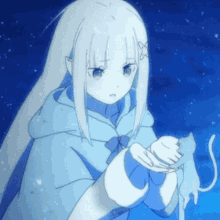 Blue summer and pastel gif anime 1560150 on animeshercom