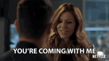 Youre Coming With Me Tricia Helfer GIF - Youre Coming With Me Tricia Helfer Charlotte GIFs