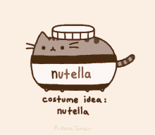 Nutella Cat GIF - Nutella Cat Pusheen GIFs