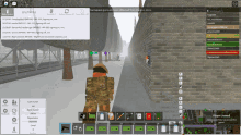 a screenshot of a video game with a player joined at the bottom