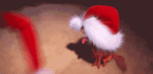 Santa Hat Happy GIF - Santa Hat Happy Tail Wagging GIFs