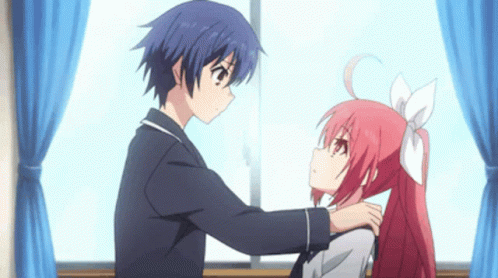 Anime Boy Hugging Girl GIFs | Tenor