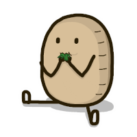 Potato Mypotato Sticker - Potato Mypotato Cute Stickers