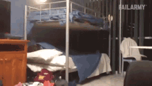 Jumping On Bunkbed Failarmy GIF - Jumping On Bunkbed Failarmy Bed Collapse GIFs