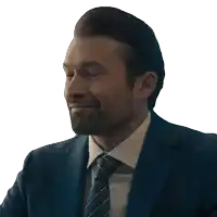 a man in a suit and tie with the words that would be beautiful