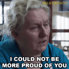 I Could Not Be More Proud Of You Liz Birdsworth GIF - I Could Not Be More Proud Of You Liz Birdsworth Wentworth GIFs