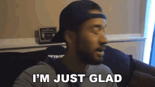 Im Just Glad Proofy GIF - Im Just Glad Proofy Relieved GIFs