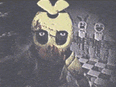 Chica Chica Stare GIF - Chica Chica Stare Fnaf GIFs