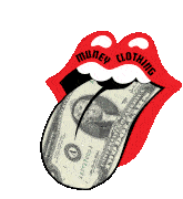 Money Tongue Sticker - Money Tongue Stickers