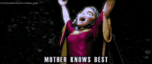 Morder Knows Best GIF - Tangled Mother Knows Best GIFs