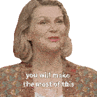 You Will Make The Most Of This Jennifer Robertson Sticker - You Will Make The Most Of This Jennifer Robertson The Great Canadian Pottery Throw Down Stickers
