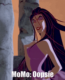 momo oopsie is the name of the cartoon character