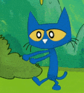 Pete The Cat Blue Cat GIF - Pete The Cat Cat Blue Cat GIFs