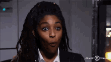 Whaaaat GIF - Jessica Williams Daily Show Say What GIFs
