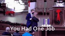 One Job You Had One Job GIF - One Job You Had One Job U Had One Job GIFs