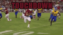 Touchdown GIF - Touchdown Stanford Tackle GIFs