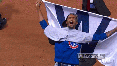 Cubs Flythew GIF - Cubs Flythew Cubs Win - Discover & Share GIFs