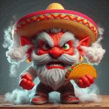 Angry Taco GIF - Angry Taco Angrytacoguy GIFs