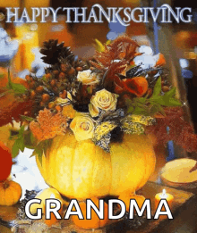 Happy Thanksgiving Pumpkin GIF