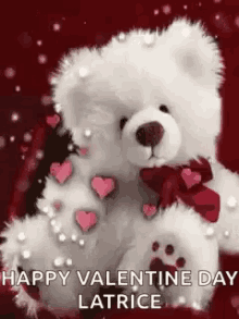 Latrice Valentine Card GIF - Latrice Valentine Card Happy Valentines Day GIFs