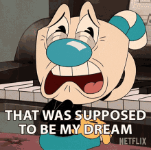 That Was Supposed To Be My Dream Mugman GIF