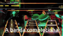 Guitar Hero A Banda Completinha GIF - Guitar Hero A Banda Completinha Video Game GIFs