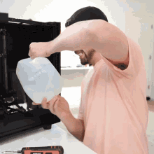 Pouring Water Nick Zetta GIF - Pouring Water Nick Zetta Basically Homeless GIFs