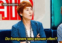 Do Foreigners Take Shower Often?.Gif GIF - Do Foreigners Take Shower Often? Person Human GIFs