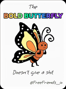 Bold Butterfly GIF