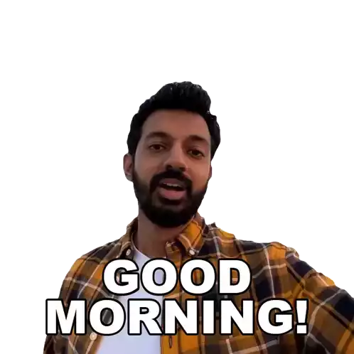Good Morning Faisal Khan Sticker - Good Morning Faisal Khan Good Day Stickers
