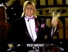 Owen Hart Yes GIF - Owen Hart Yes Woo GIFs