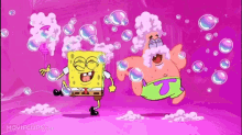 Bubble Blowing GIF - Bubble Blowing Spongebob GIFs