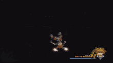 a video game screen shows a character with a drive max of 73 mp