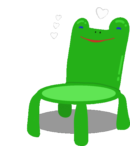 Cute Frog Froggy Chair Sticker - Cute Frog Froggy Chair Froggy Stickers